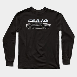 Alfa Romeo Giulia Quadrifoglio black Long Sleeve T-Shirt